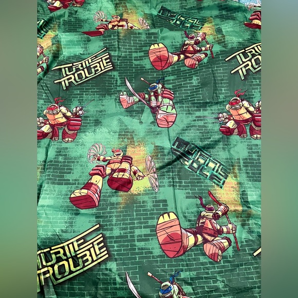 Bundle turtle trouble Transformers Dark of moon two flat twin bed kids bedding - Picture 3 of 11